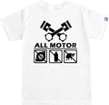 FTD Apparel Men's All Motor Car Racing JDM T Shirt