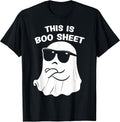 This is Boo Sheet Ghost Halloween Costume Funny Men Women T-Shirt