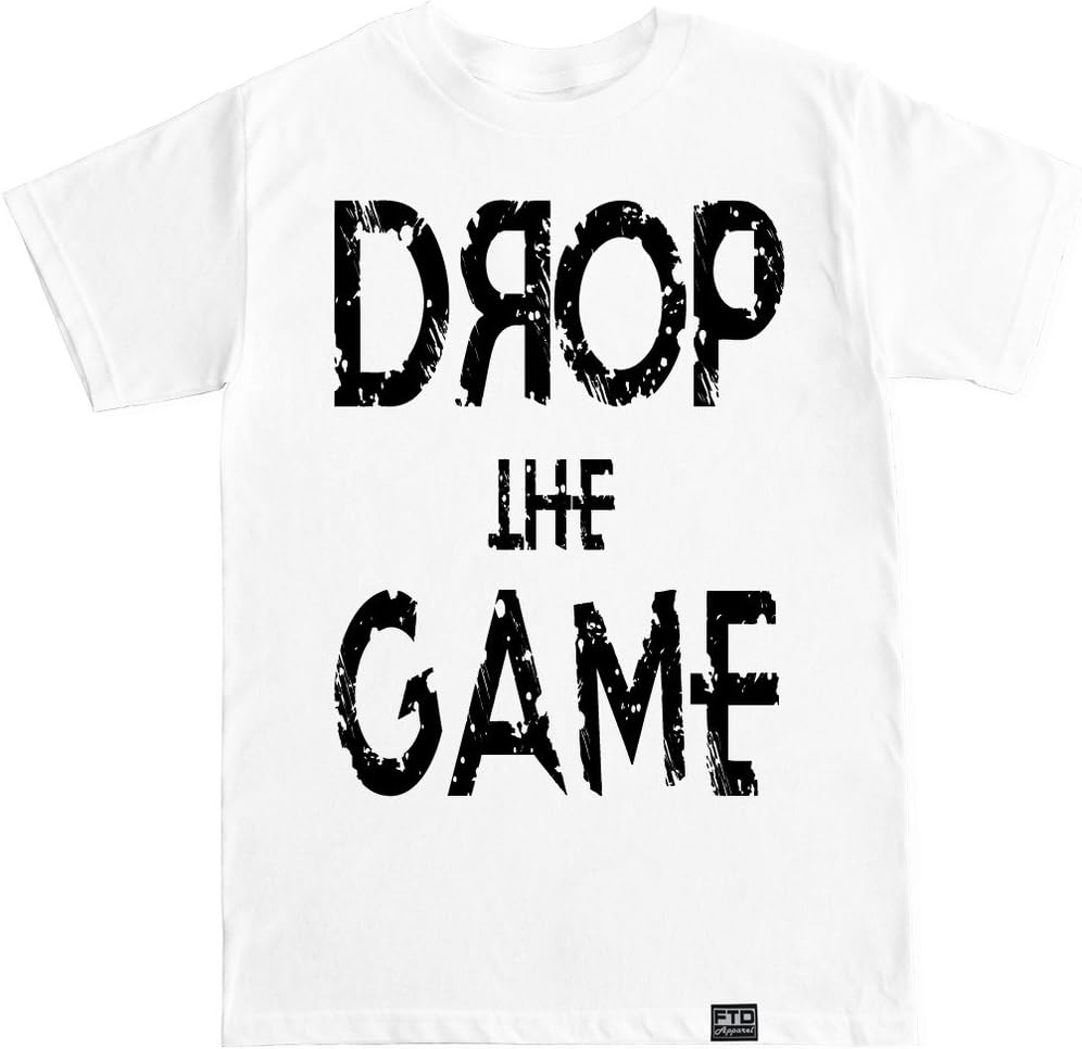 FTD Apparel Men's Drop The Game T Shirt