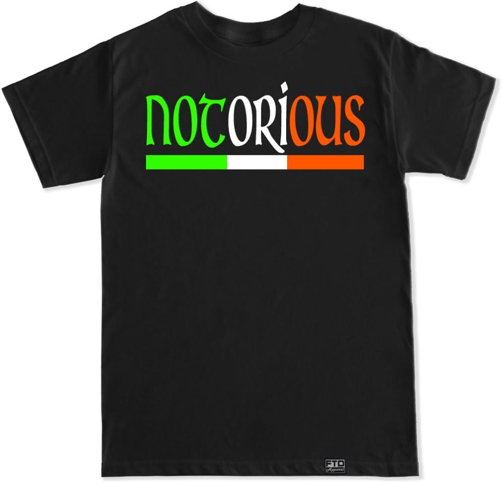 FTD Apparel Men's Notorious MMA T Shirt