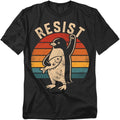 Popfunk Resist Penguin T-Shirt – Funny Environmental Activism Tee, Unisex