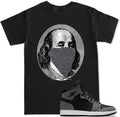 FTD Apparel Men's Benjamin Bandana Cement T Shirt