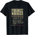 Finance Manager Dictionary Term T-Shirt