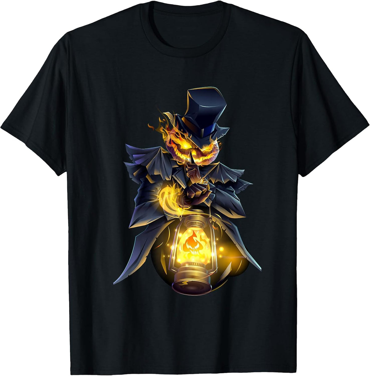 Halloween Pumpkin Scary Jack O Lantern Boy Girl Men Women T-Shirt