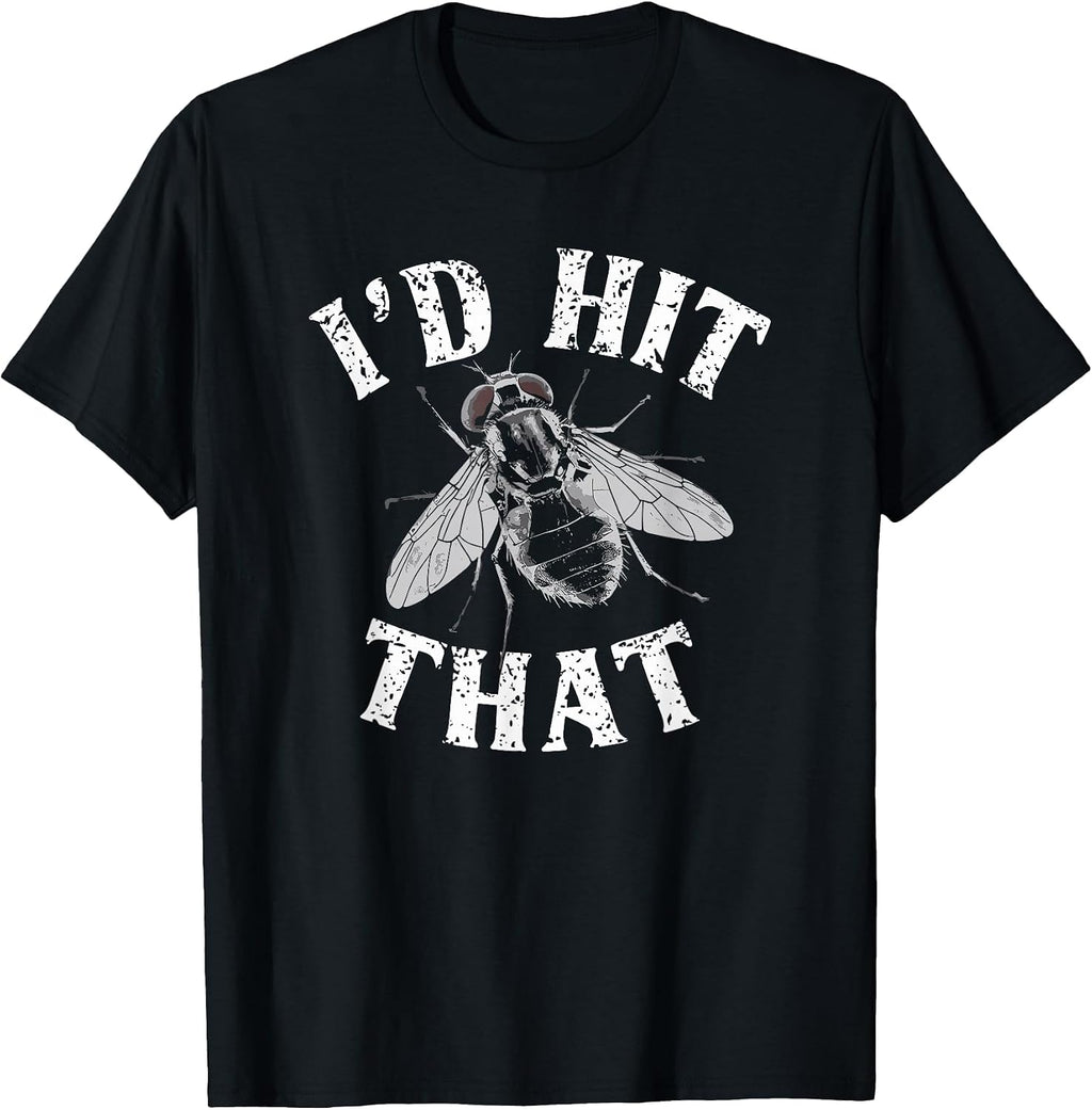 Housefly Killer, Id Hit that, Vintage Common Fly Insect T-Shirt