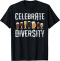 Craft Beer Drinking Celebrate Diversity Beer Lover Microbrew T-Shirt
