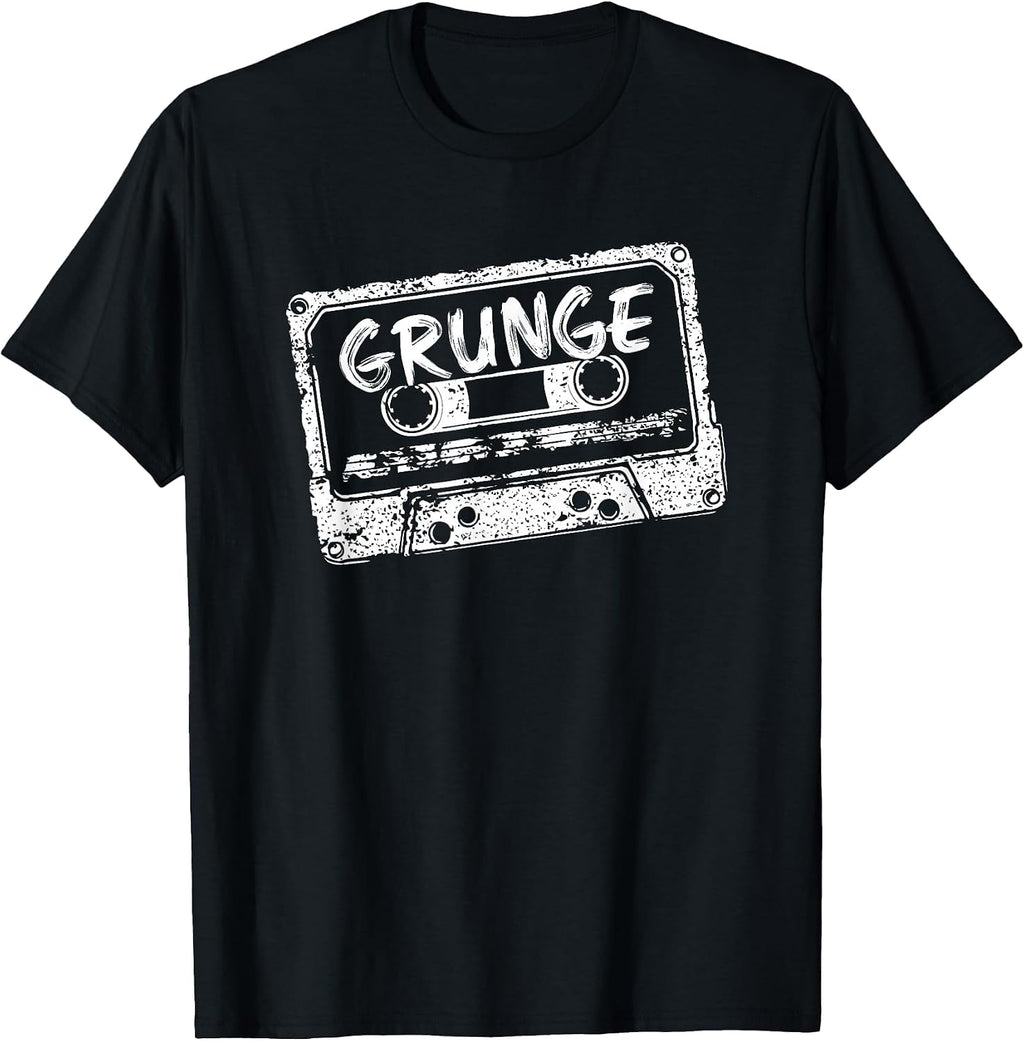 Grunge Music 90s Alternative Mixtape Retro Band Concert T-Shirt
