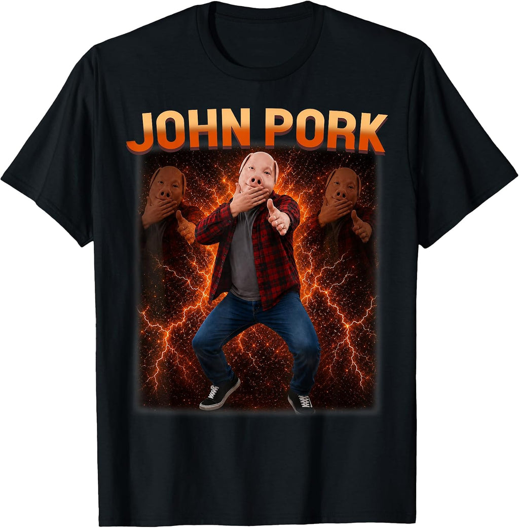 John Pork Calling Decline Accept Incoming Call Scuba T-Shirt