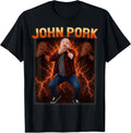 John Pork Calling Decline Accept Incoming Call Scuba T-Shirt