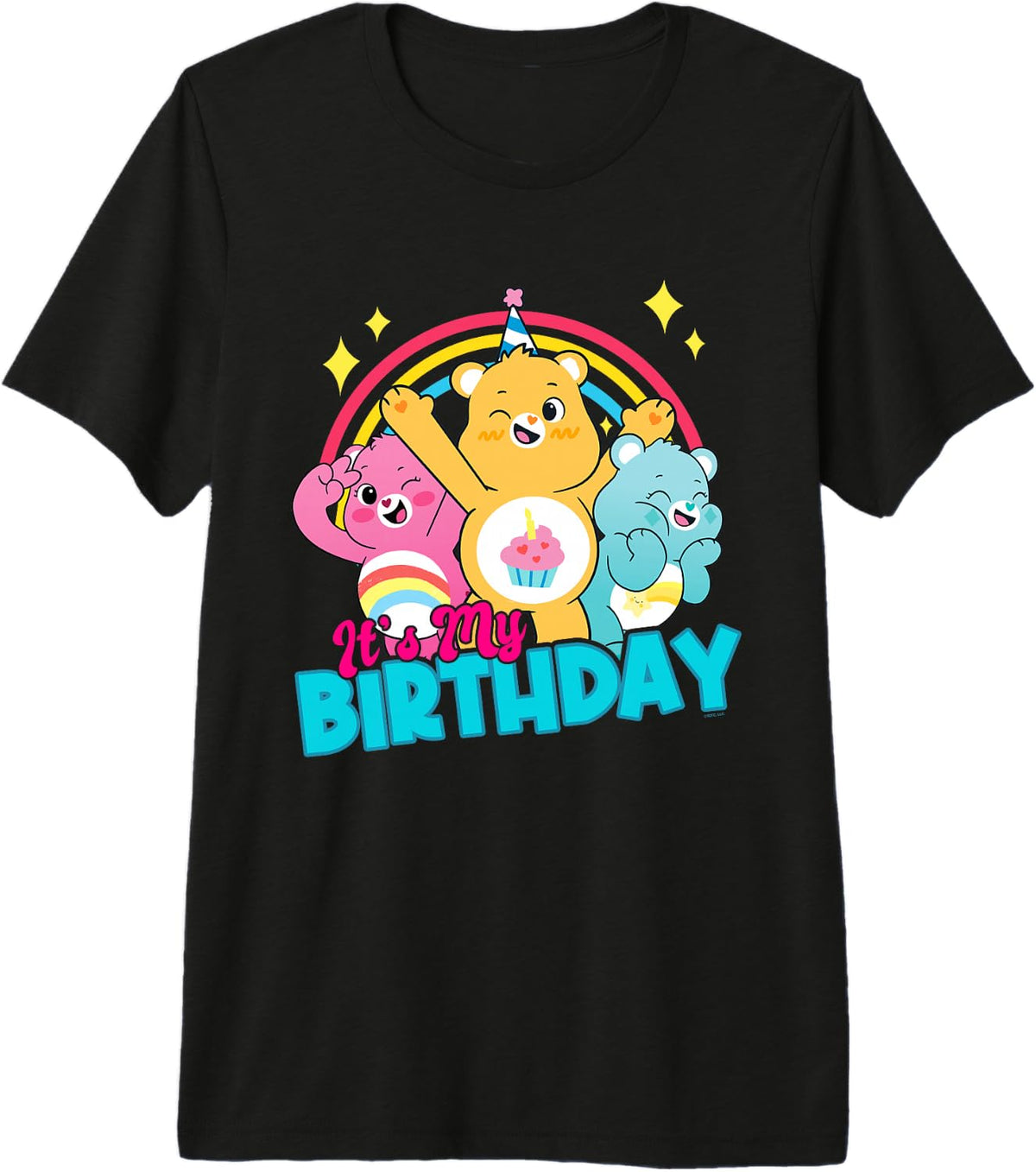 Care Bears: Unlock the Magic It's My Birthday Premium Tri-Blend T-Shirt