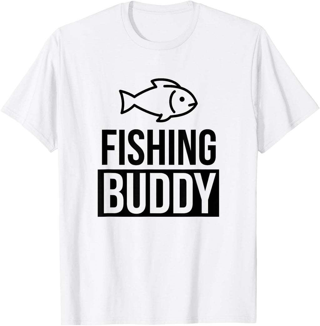 Little Fishing Buddy Weekend Outdoor Adventure Trip for Kids T-Shirt