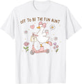 Off to Be The Fun Aunt Silly Goose Pregnancy Announcement T-Shirt