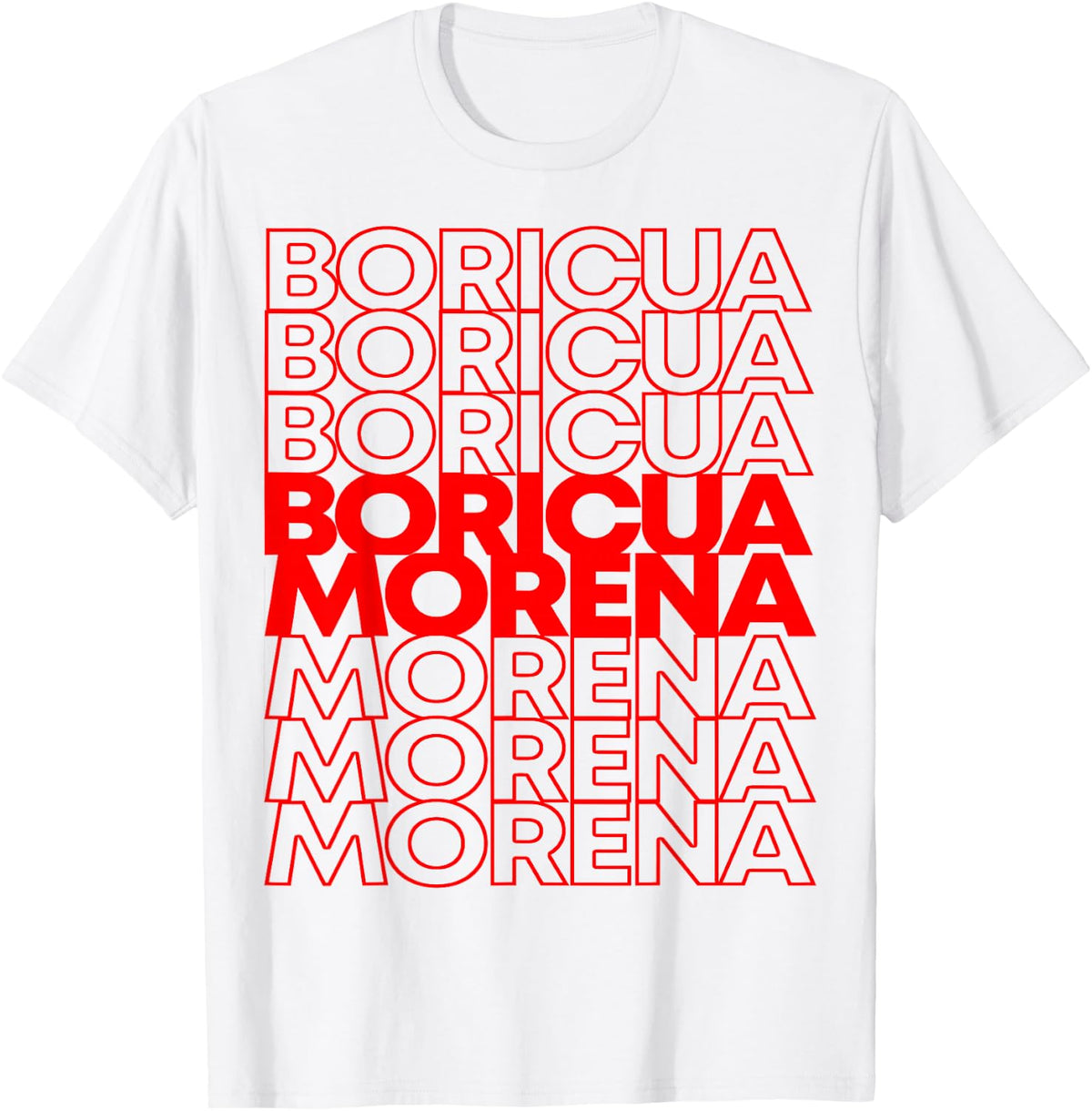 Boricua Morena Puerto Rican T-Shirt