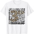 Hello Third Grade Shirt - Girls 3rd Grade Outfit, 3rd Grade T-Shirt