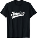 Classic 70s Retro Name Sabrina T-Shirt