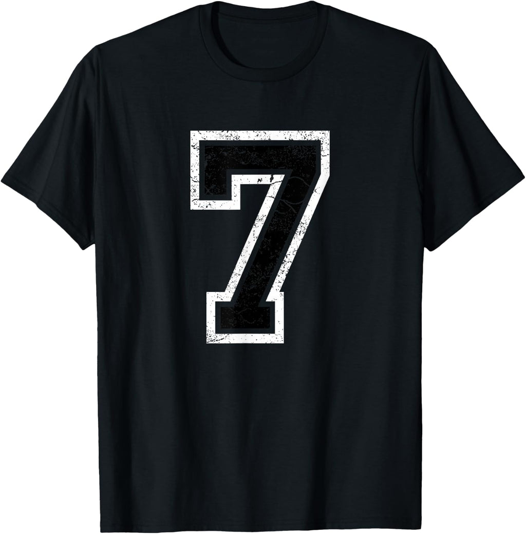 7th Birthday - Number 7 T-Shirt