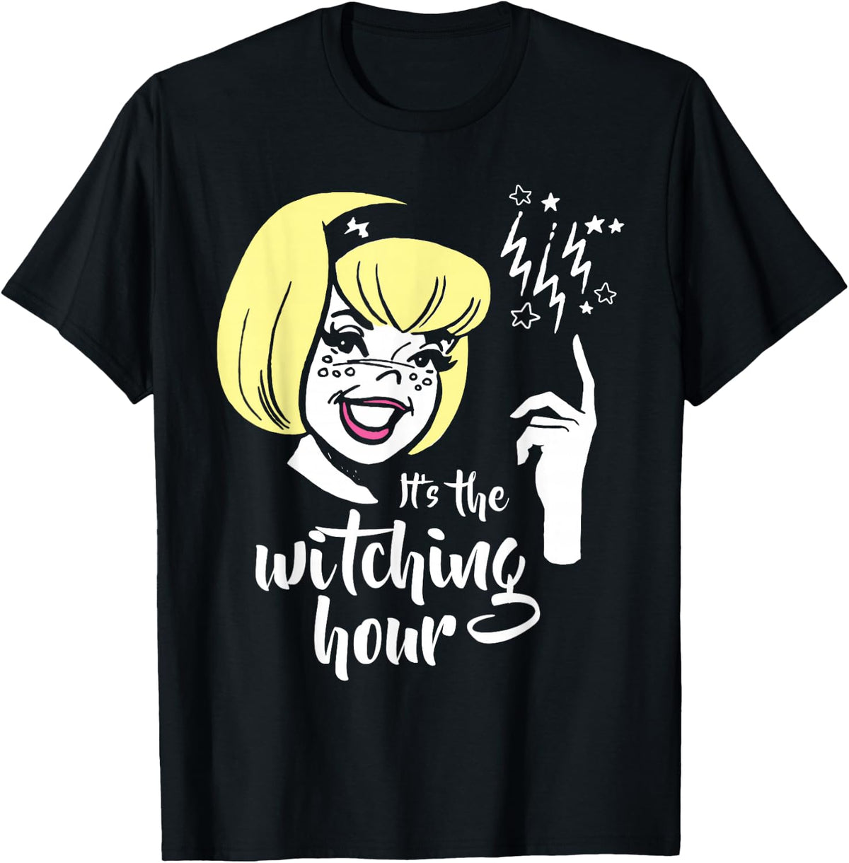 Abrina The Teenage Witch It's Witching Hour Retro T-Shirt