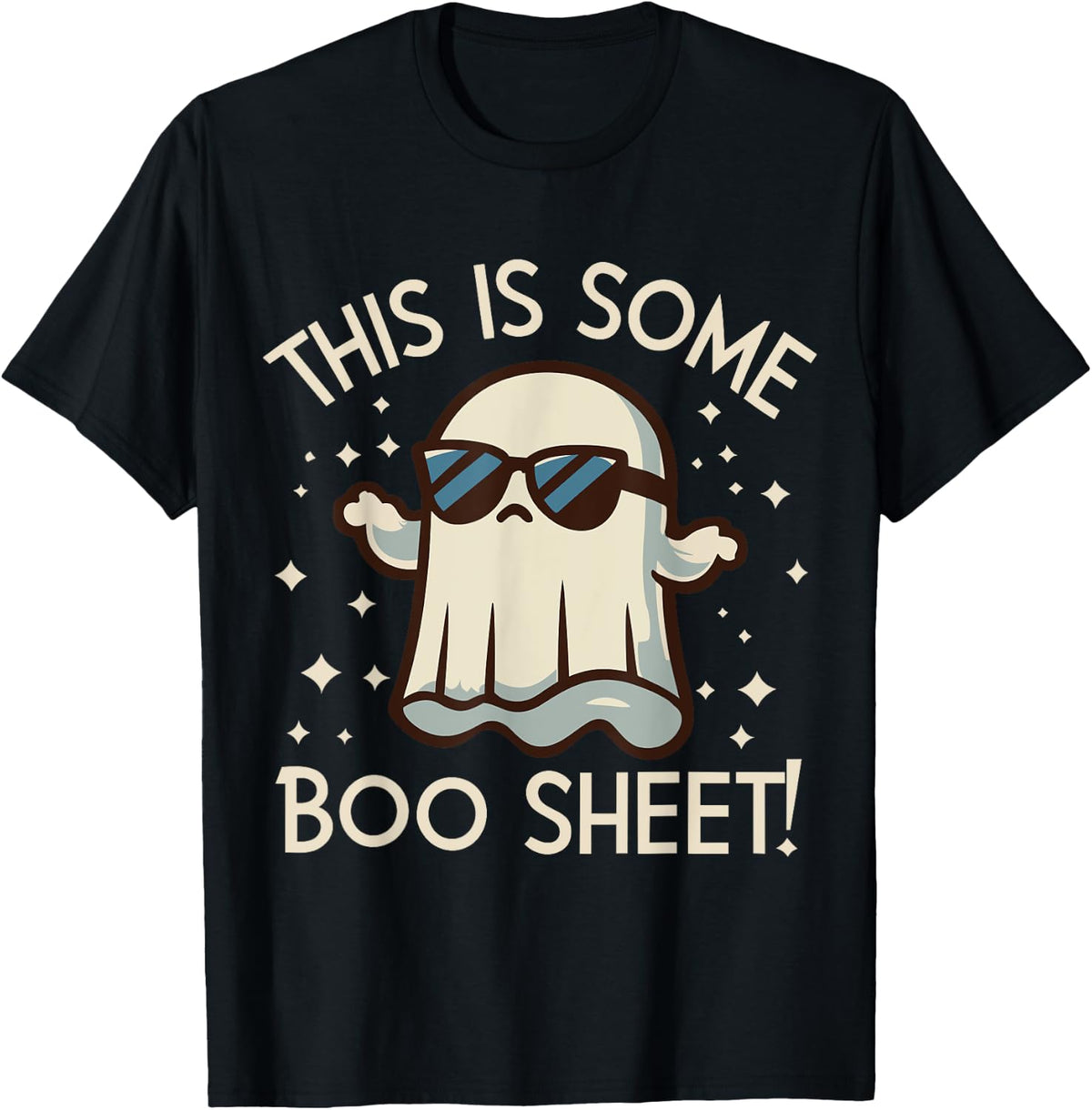 Funny This Is Some Boo Sheet Design T-Shirt