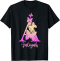 Aaliyah, cute personalized butterfly custom kids girls name T-Shirt
