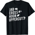 Boxing Jab Cross Hook Uppercut Boxer T-Shirt