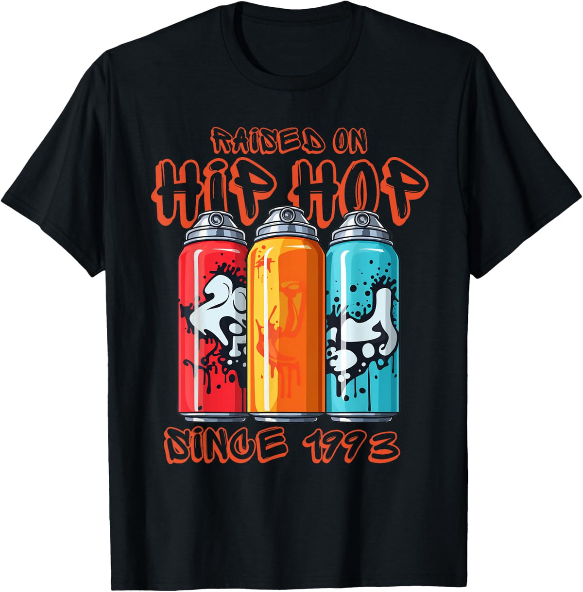 Hip Hop Graffiti 50th Anniversary Graphic - Since 1993 T-Shirt