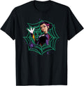 Kpop Demon Hunters Halloween Zoey Spider Web Frame Portrait T-Shirt