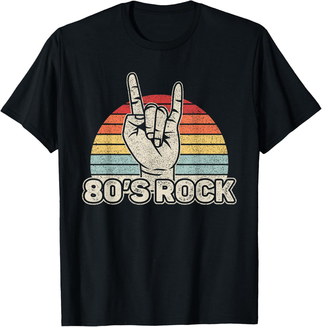 Vintage Retro 80's Rock Band T-Shirt