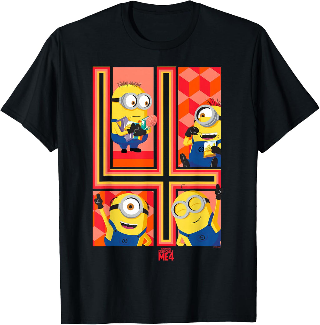 Minions Despicable Me 4 Minions Group T-Shirt