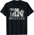 Bruce Lee Kung Fu Movie Montage Martial Arts Legend T-Shirt