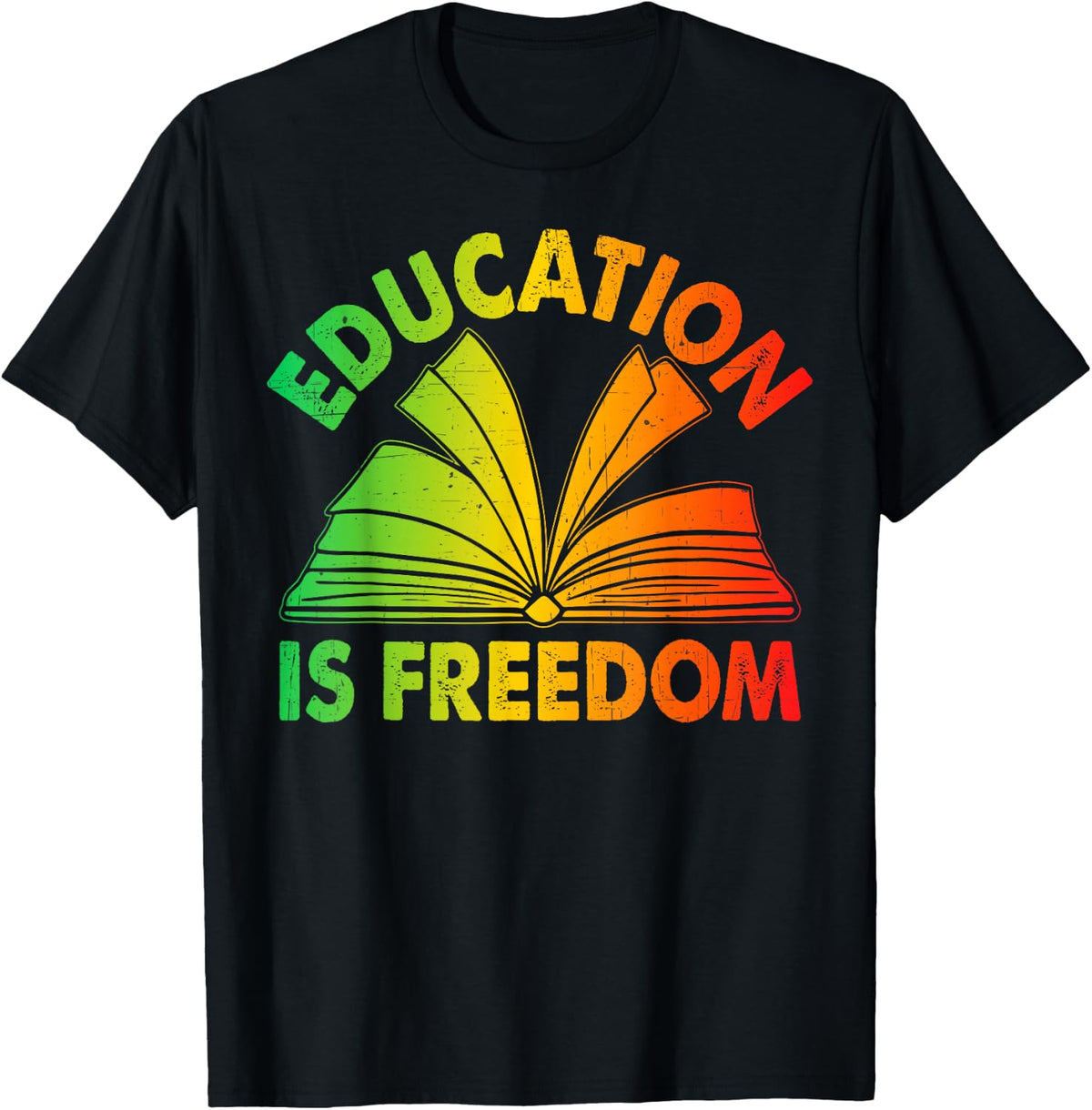 Black History Education Is Freedom Books Black History T-Shirt