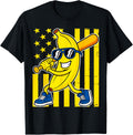 Banana Funny Cartoon Kids Youth Boys Girls T-Shirt