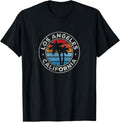 Los Angeles California CA Vintage Graphic Retro 70s T-Shirt