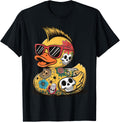 Rubber Duck Punk Heavy Metal T-Shirt