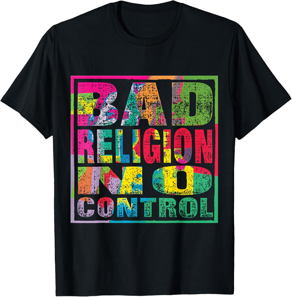 Bad Religion - Official Merchandise - No Control T-Shirt Small