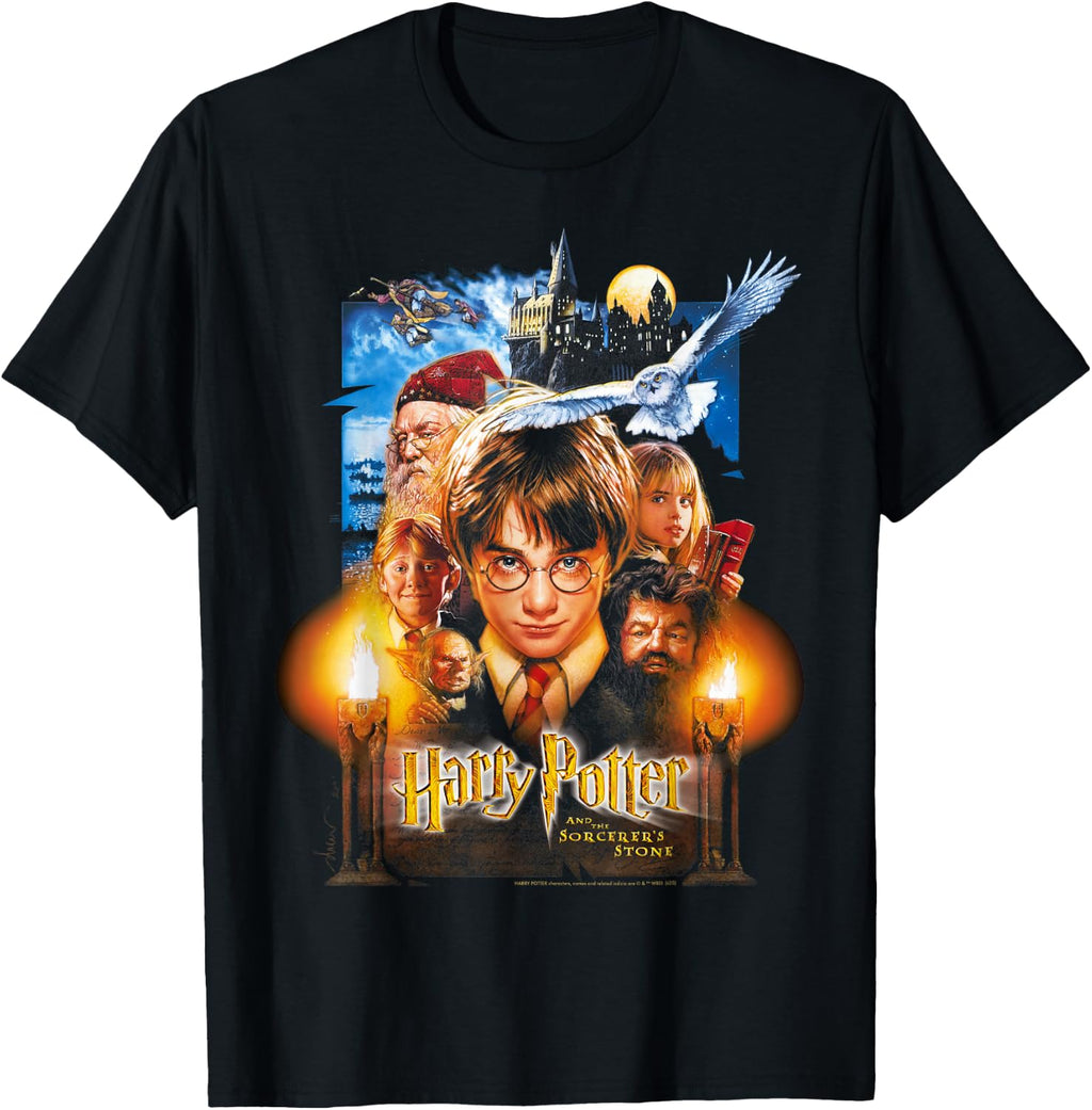 Harry Potter And The Sorcerer's Stone Poster T-Shirt