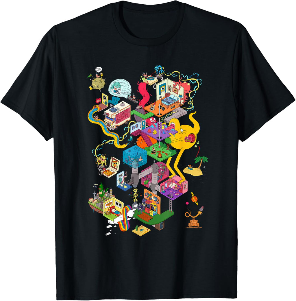 Uncle Grandpa Inside The Rv T-Shirt