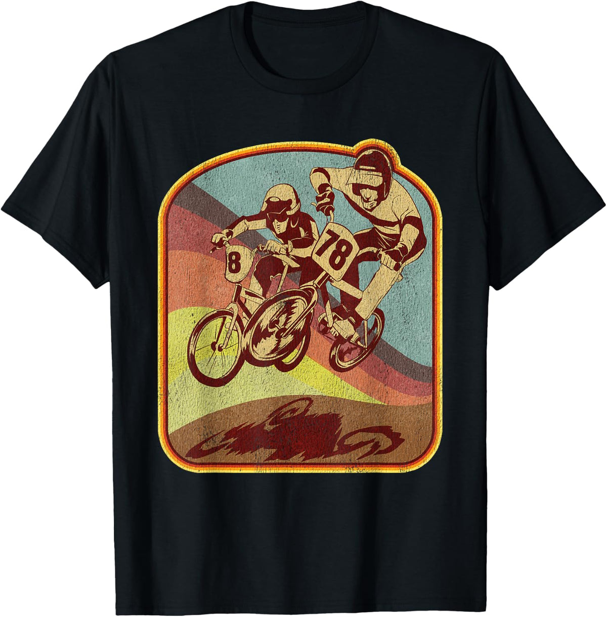Vintage 80s BMX Rad Distressed Graphic T-Shirt